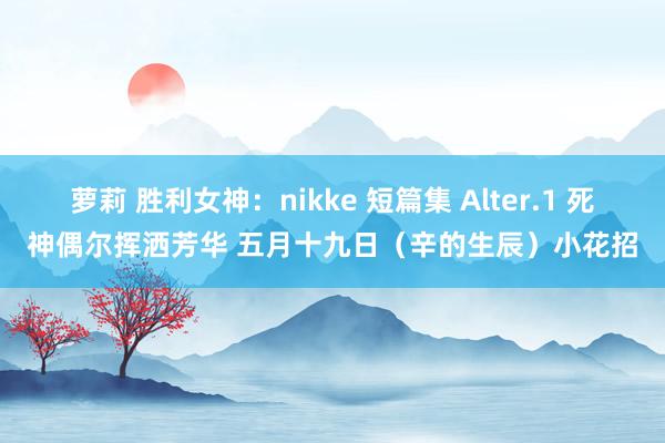 萝莉 胜利女神：nikke 短篇集 Alter.1 死神偶尔挥洒芳华 五月十九日（辛的生辰）小花招